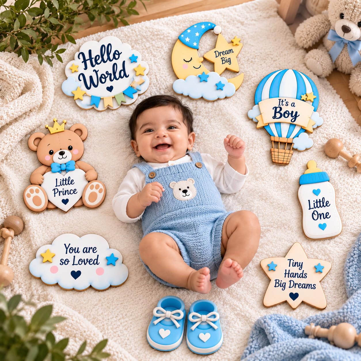 Newborn photography wooden props for baby pictures