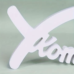 white pvc christian table decor