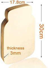 Wooden boards with measurements on a white background