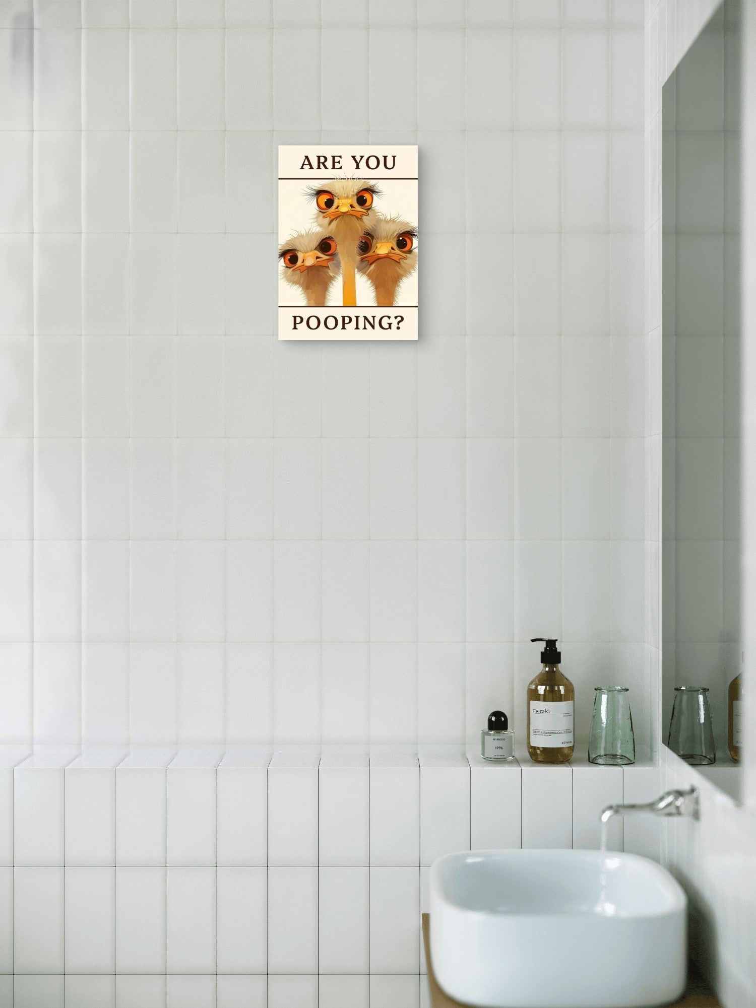 single piece wall decor