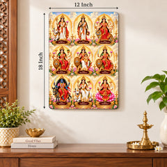 ready to hang Navdurga wall decor
