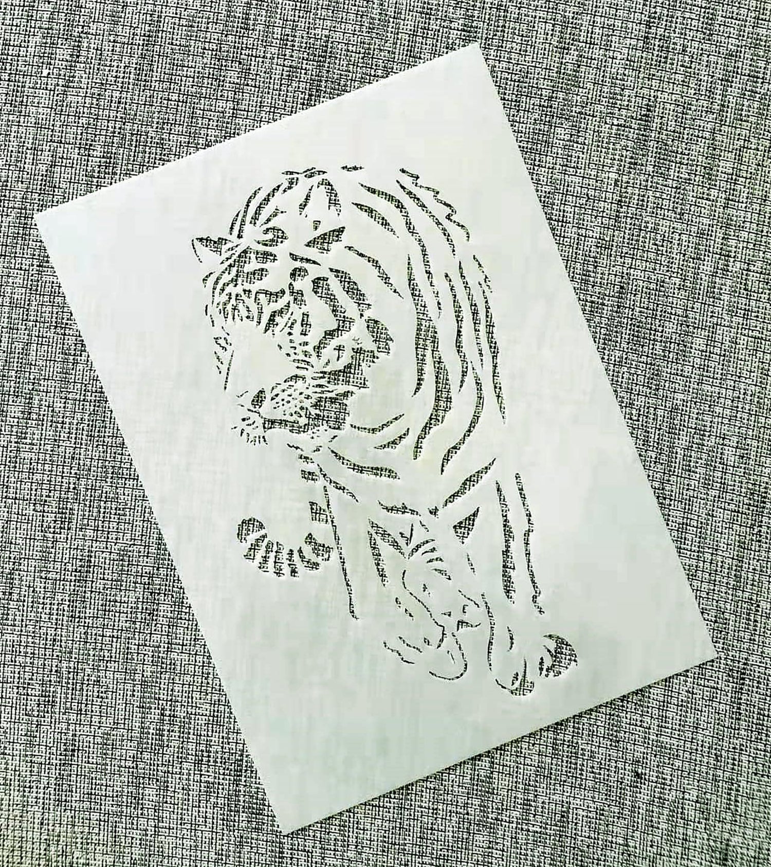 plastic reusable stencil