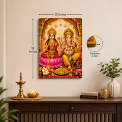 lakshmi ganesh wall decor for diwali