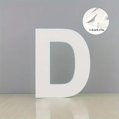 Standing Letter PVC Block for DIY Art & Craft Projects, Pack of 1, Alphabet & Symbol Display Base – Cliths