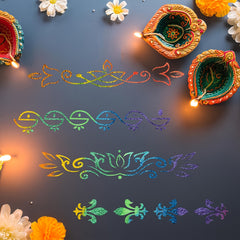 wooden painting templates for festival decoration