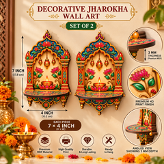 Indian traditional jharokha wall decoration