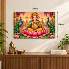 Hindu god wall painting for home temple