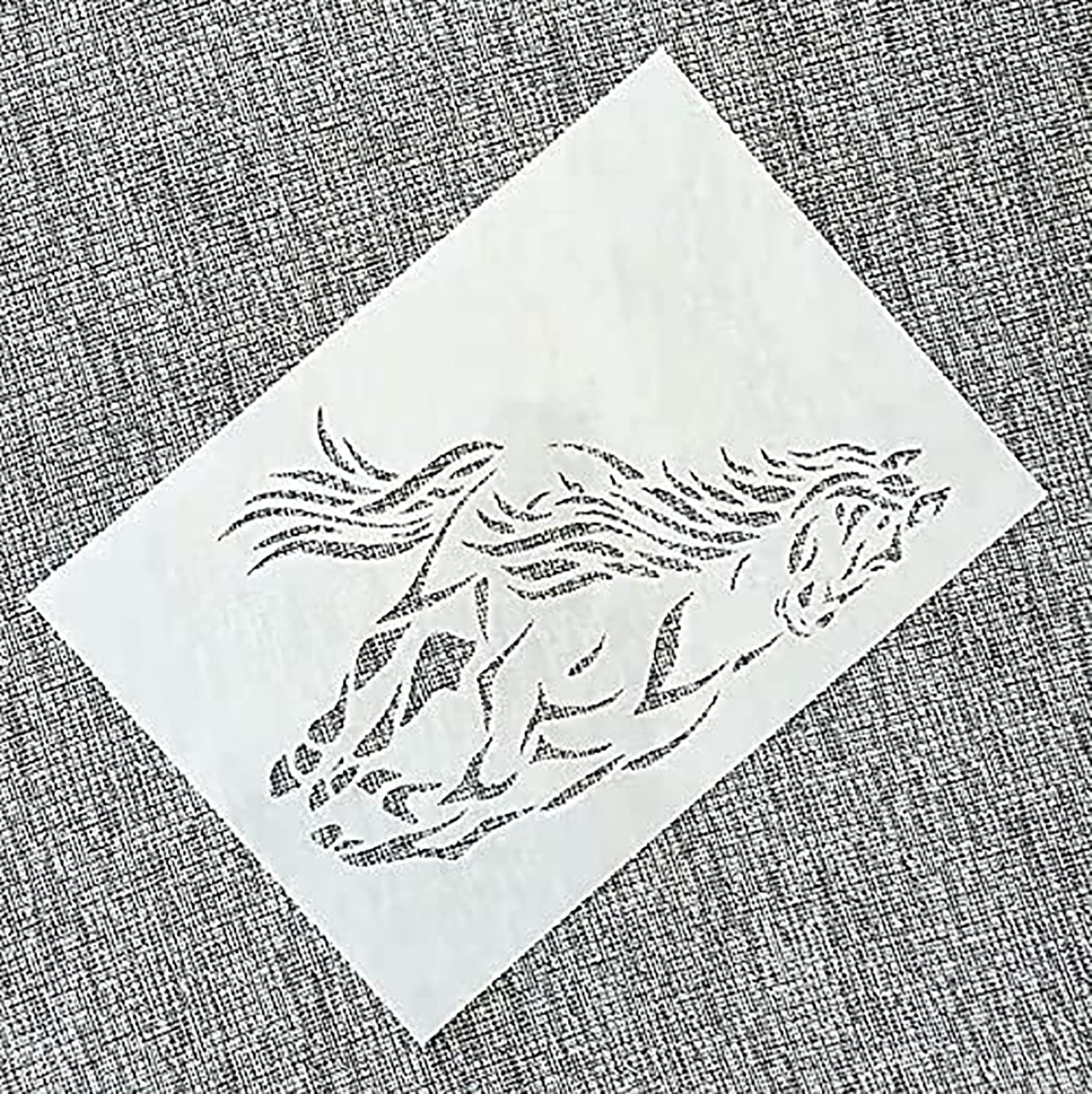 plastic reusable stencil