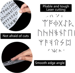 lettering stencil for wall art projects