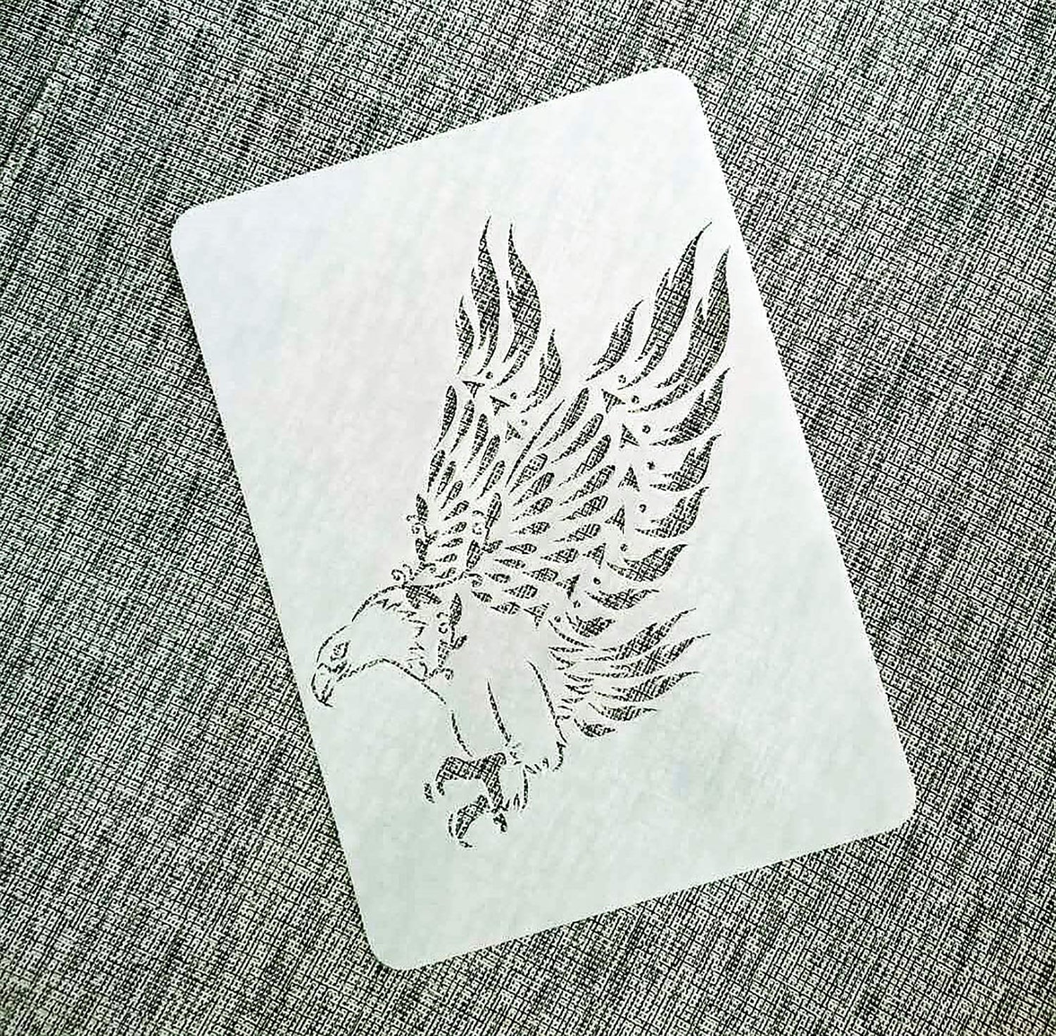 plastic reusable stencil