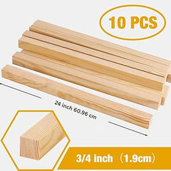 diy craft wood rods