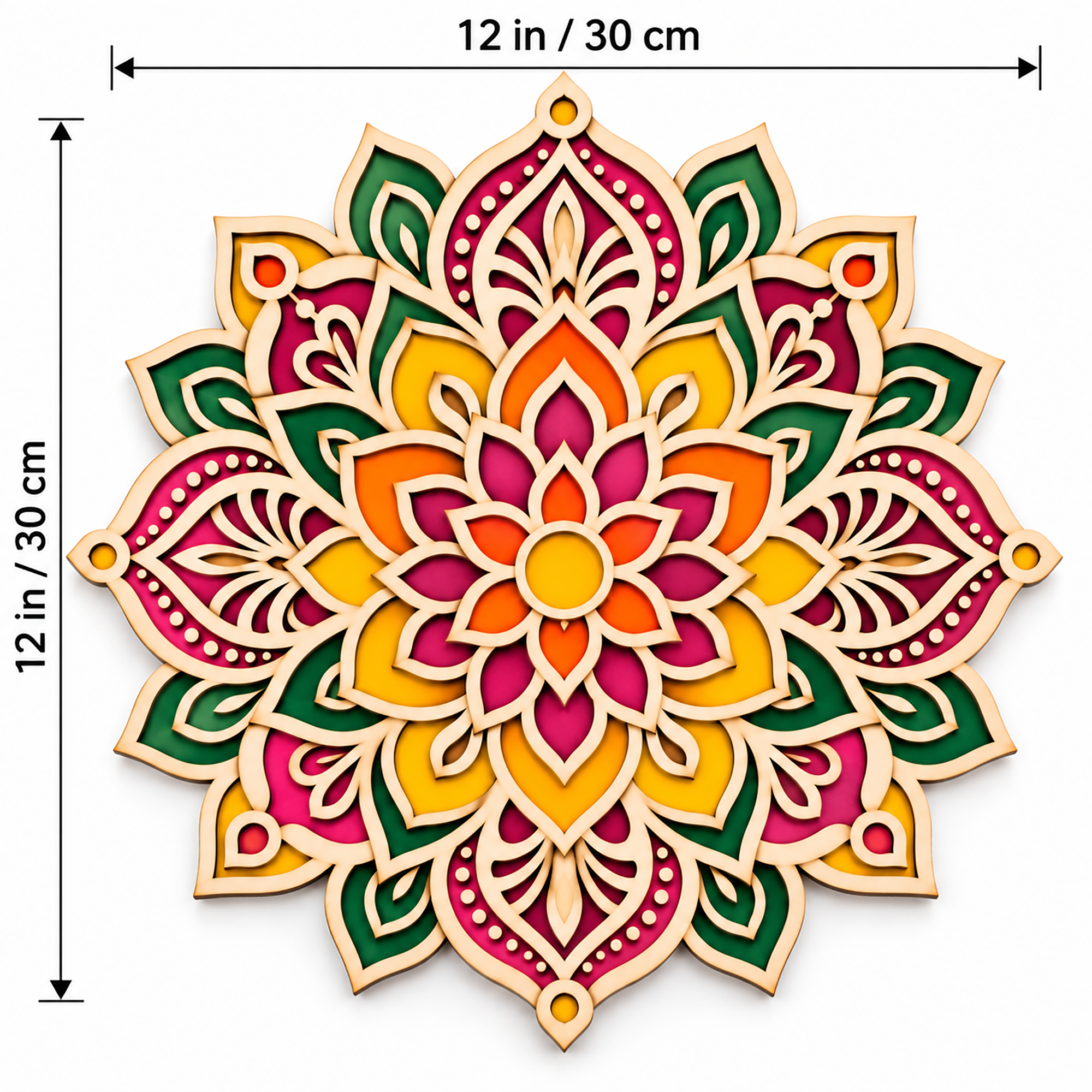 mdf rangoli base for craft