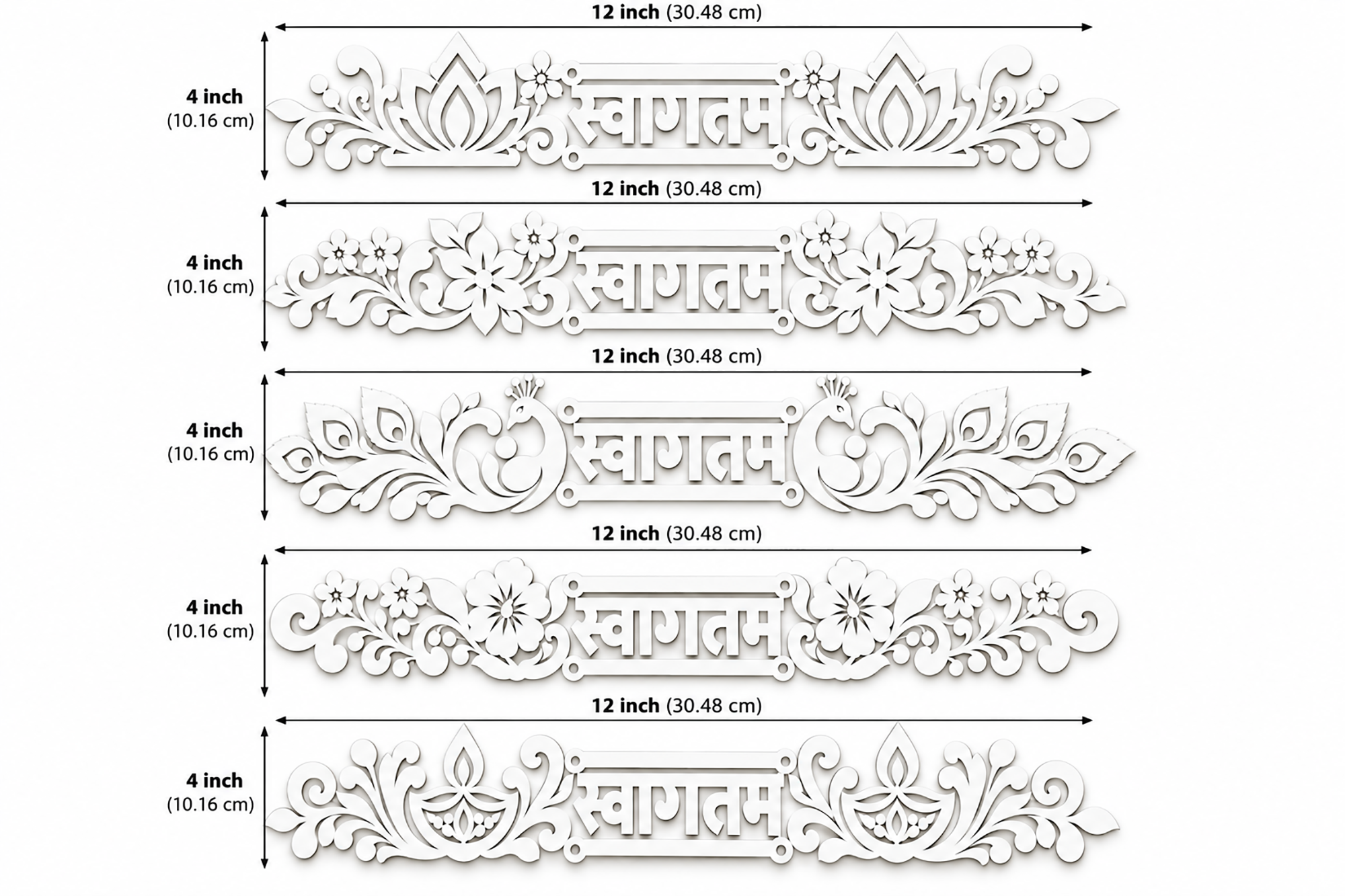 floral floor art pattern for indian home entrance