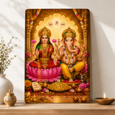 Goddess Lakshmi Ganesha wall decor
