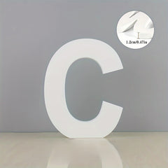 Standing Letter PVC Block for DIY Art & Craft Projects, Pack of 1, Alphabet & Symbol Display Base – Cliths