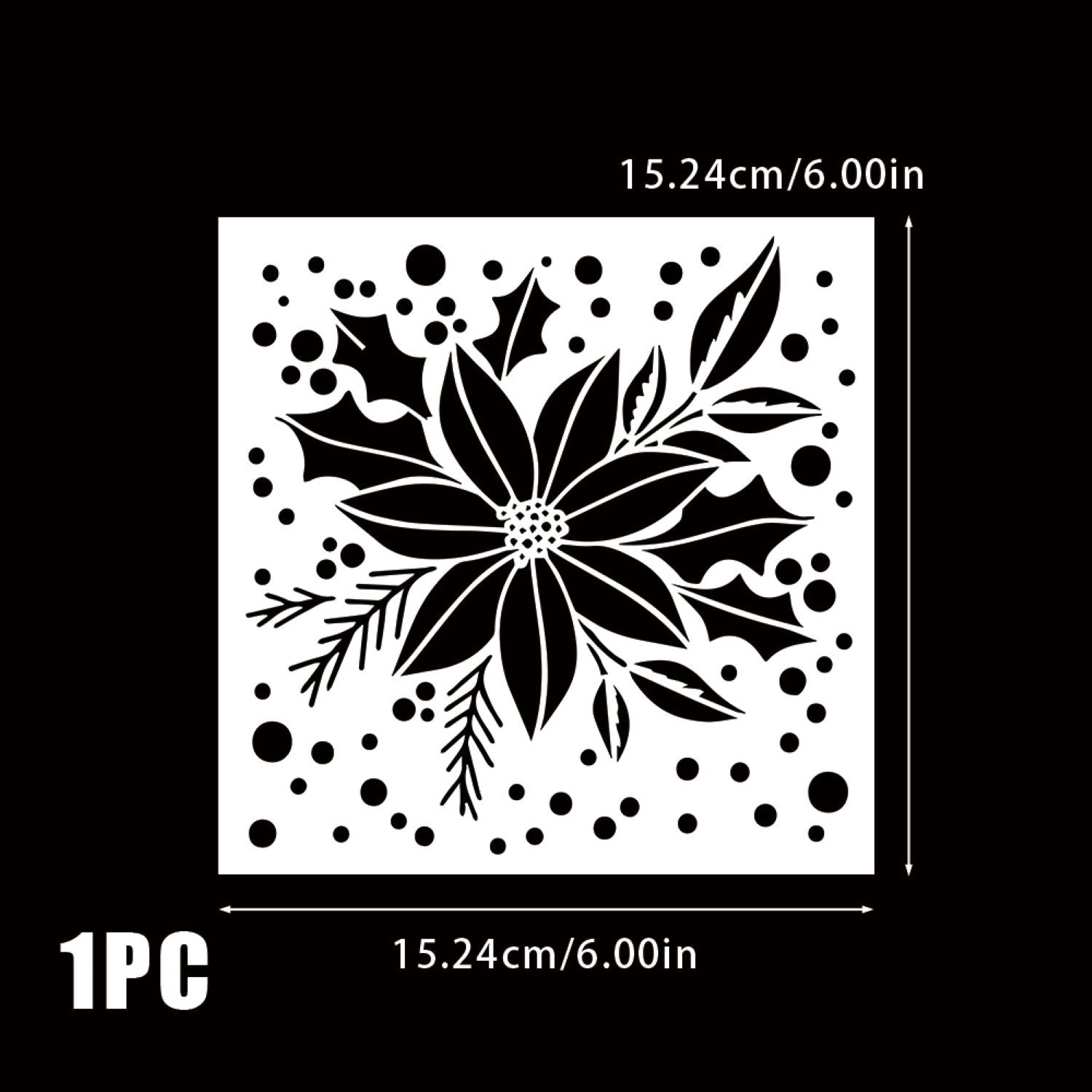 christmas craft stencil template for walls