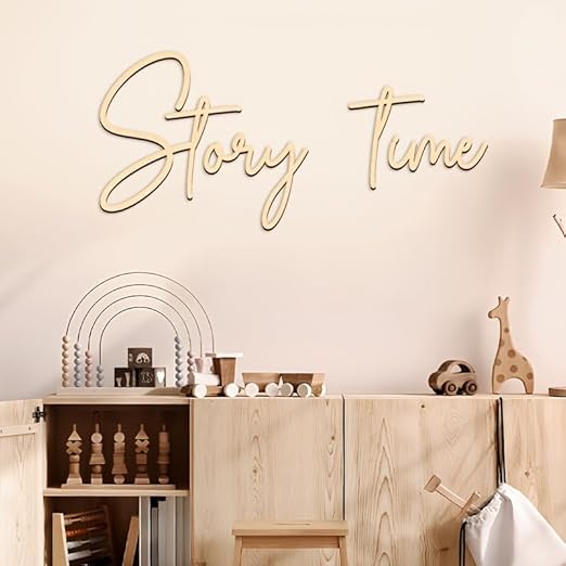 Library Wall Decor for Kids