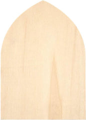 Beige wooden spatula on a white background