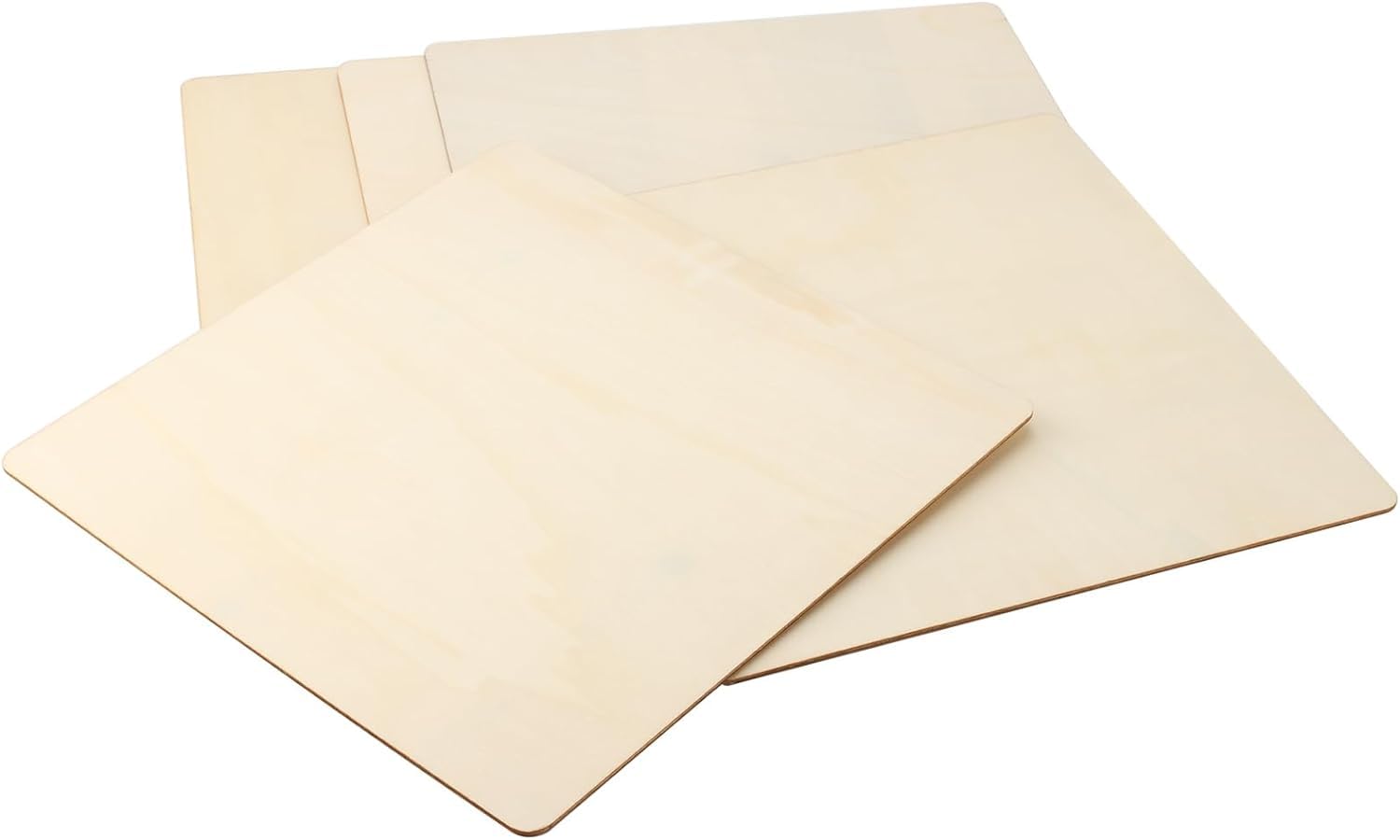Beige envelopes on a white background