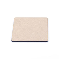 Cliths 16 Pcs Wooden Coasters MDF Blanks (Circle, Square, Hexagon, Heart) for DIY Painting & Crafts