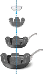 Cliths Pot Protectors Set Felt Pan Dividers for Stacking Cookware Anti-Scratch Pads Protects Glass, Ceramic & Non Stick