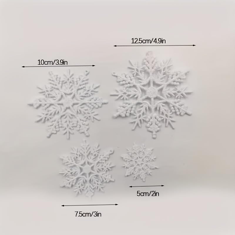christmas snowflake ornaments