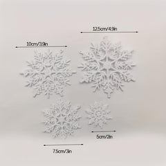 christmas snowflake ornaments