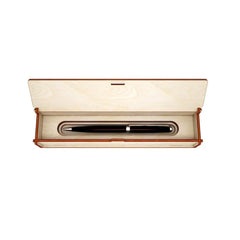 American Elm Wooden Pen Holder Stylish Desk Organizer Eco-Friendly MDF Storage Box for Office, Students & Corporate Gifts
