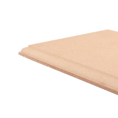 Whittlewud 3 Pack MDF Boards for Lippan Art Carved Edge Craft Sheets Painting & DIY Projects (Beige)