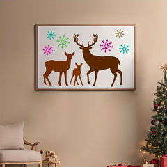 Large reusable painting stencil