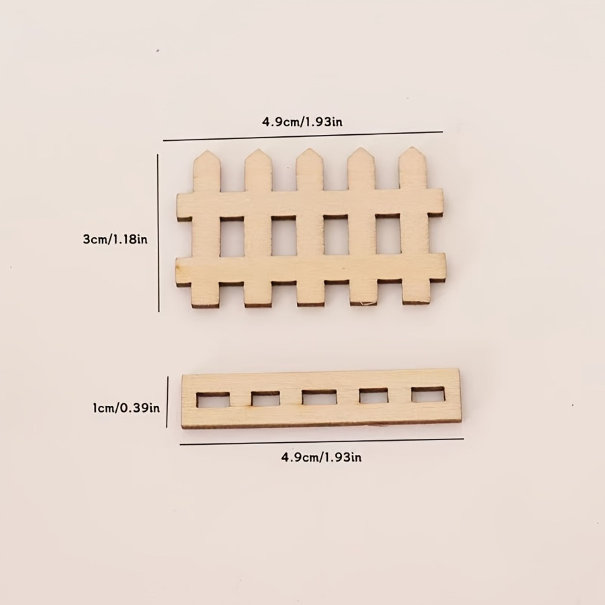 decorative wooden fence miniatures