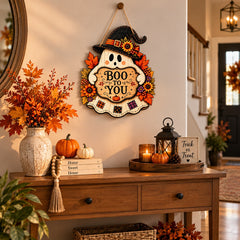 spooky ghost wall decor Halloween