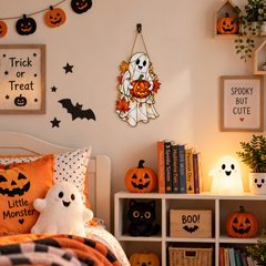 printed wooden Halloween decoration piece