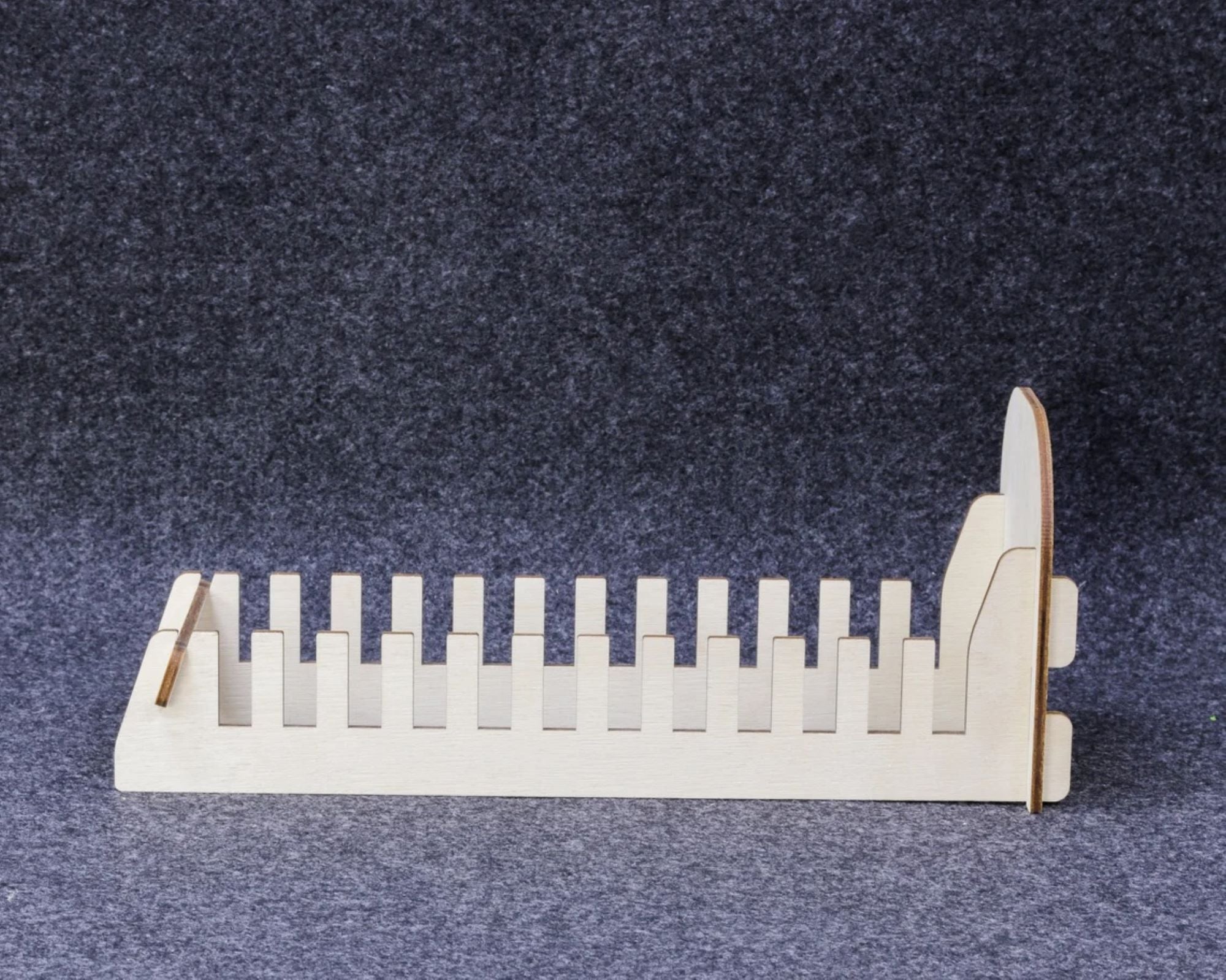 foldable wooden card display stand