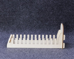 foldable wooden card display stand