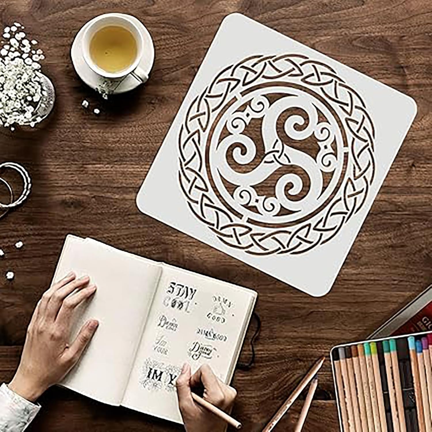 plastic painting stencil
