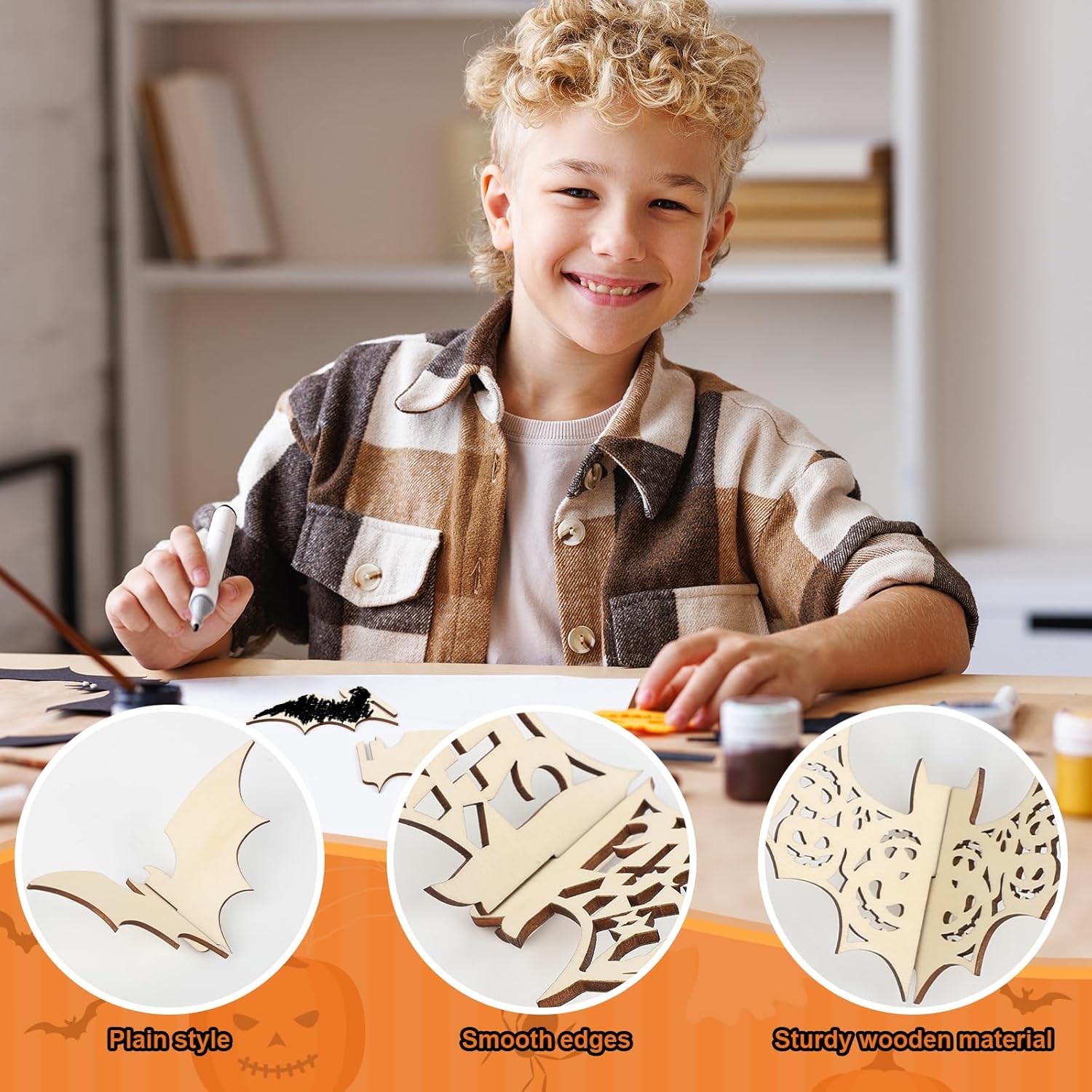 wooden cutout for painting