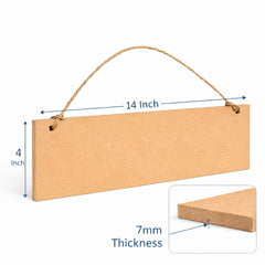 mdf rectangular base
