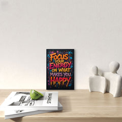 ready to hang motivational graffiti wall decor 8x12 inch