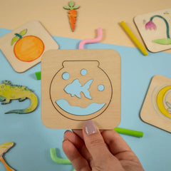 wooden stencil for kids