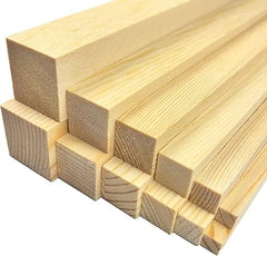 unfinished wood sticks