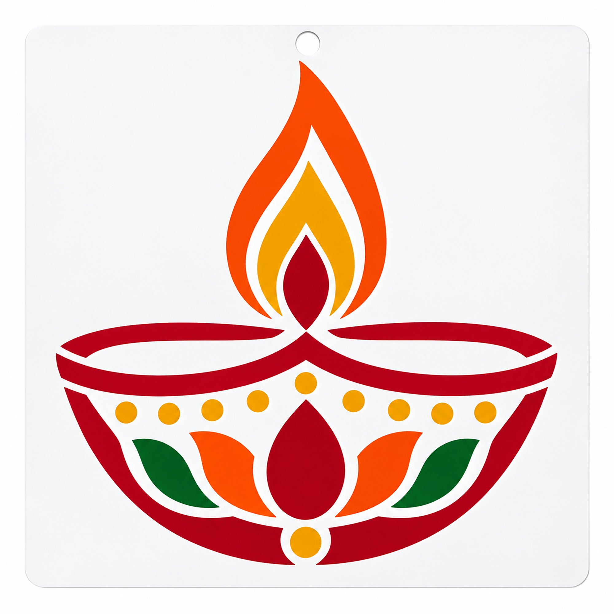 diwali rangoli stencil for home decoration painting