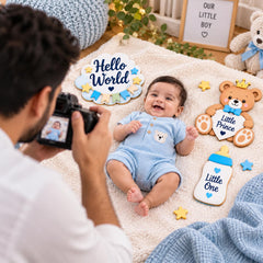 Baby photography decor props for newborn photoshoot
