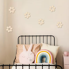American Elm Flower Wall Decals for Home Decor & Party Decoration, Wooden Hanging Wall Art