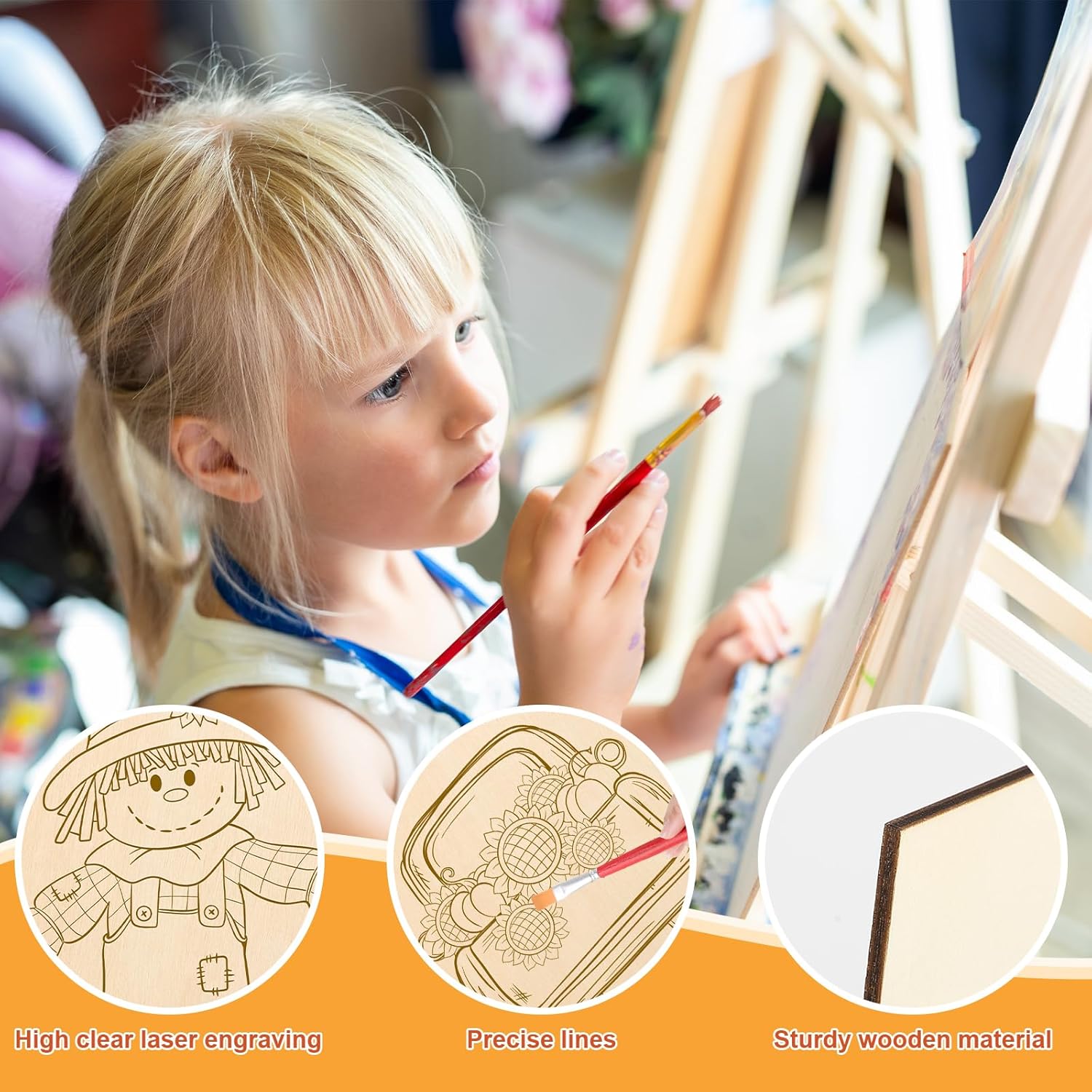 paintable scarecrow wood shapes