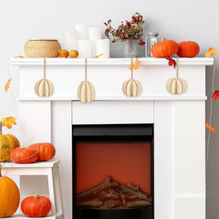 fall craft wood shapes