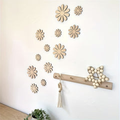 boho flower wall decor