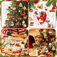 small wooden ornaments for diy