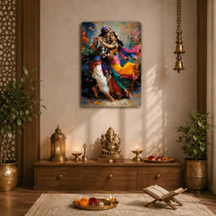 Radha Krishna wall hanging for home decoration