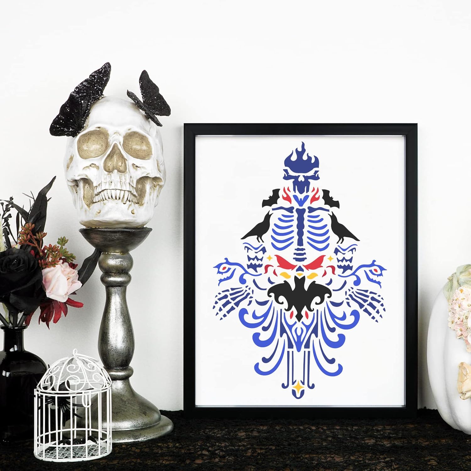 halloween stencil diy